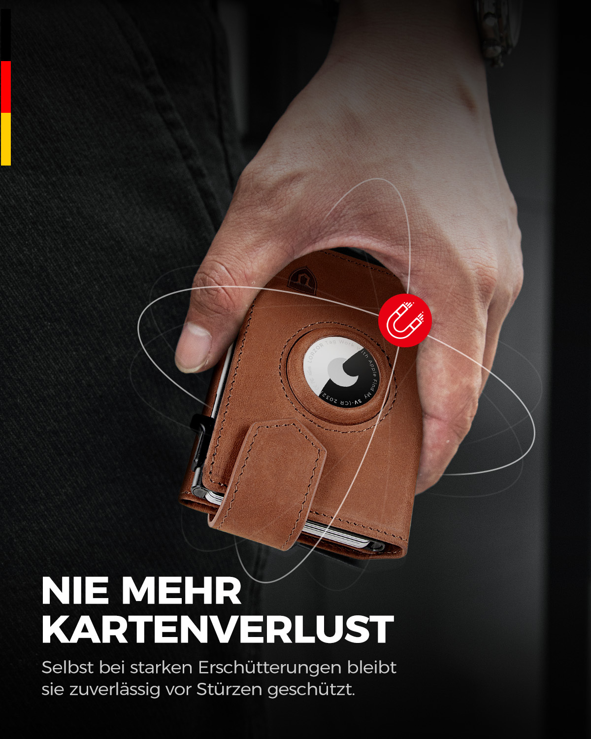 RFID Leather Card Holder Pop-Up 2