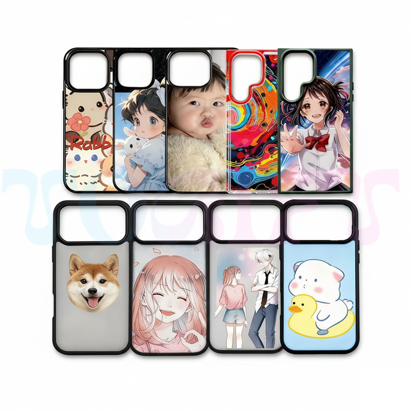 Colorful Waterproof Anime Silicone Phone Case 2