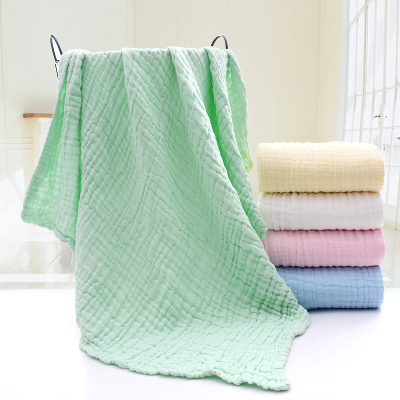 6-Layer Animal Print Muslin Baby Blanket