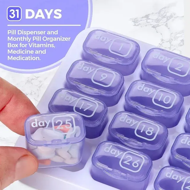 Monthly Pill Organizer 2