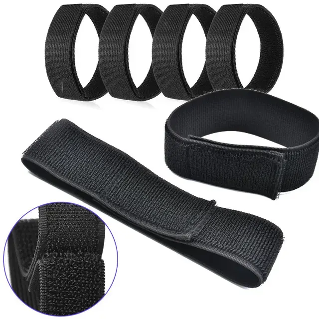 5-Pack Elastic Cable Ties Organizer 2