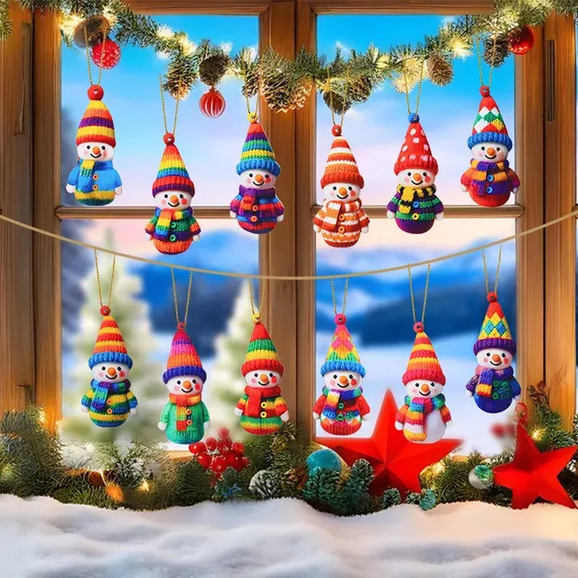 Holz-Weihnachtsanhänger 4