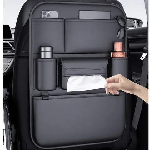 Autositz-Organizer aus PU-Leder