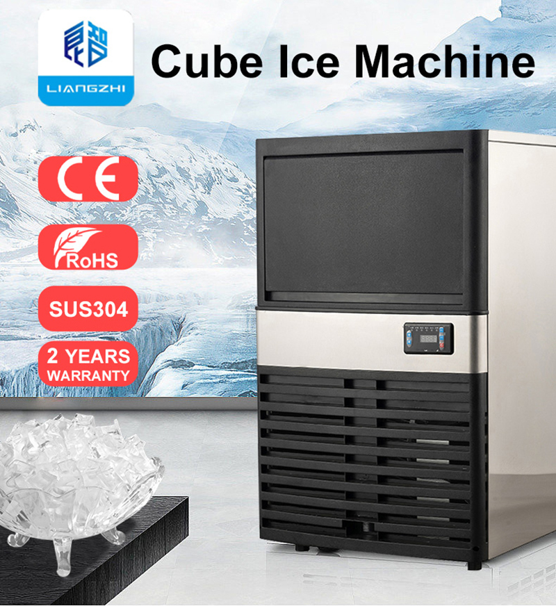 50kg 24Hours LZ-120 Commercial Ice MMchine Industrial Cbe 3
