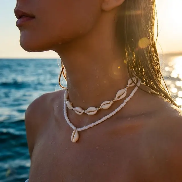 Shell Pendant Necklace 4