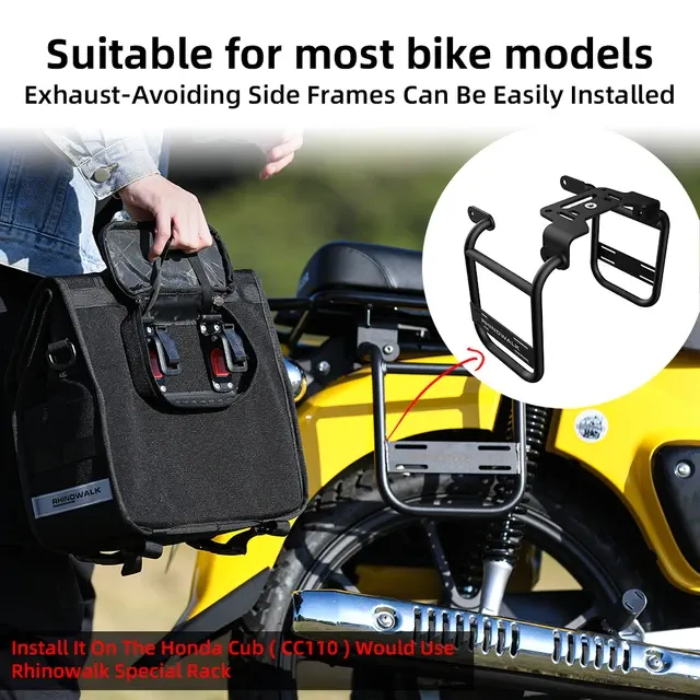 Motorcycle Saddle Bag 3