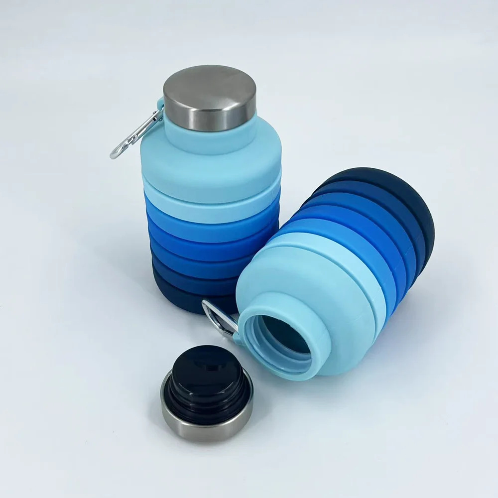 Sports Kettle Diamond Foldable Water Bottle Outdoor Cycling 3