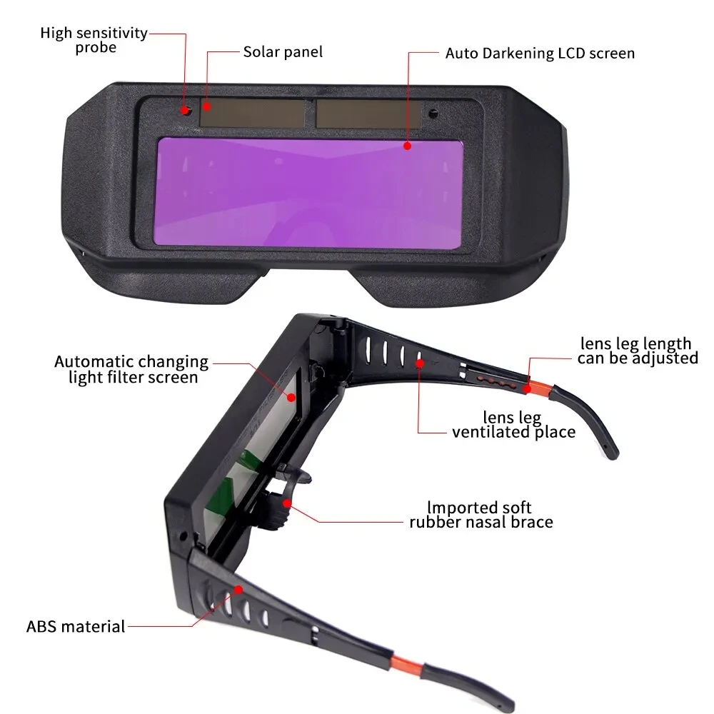 Solar Auto-Darkening Welding Helmet 2