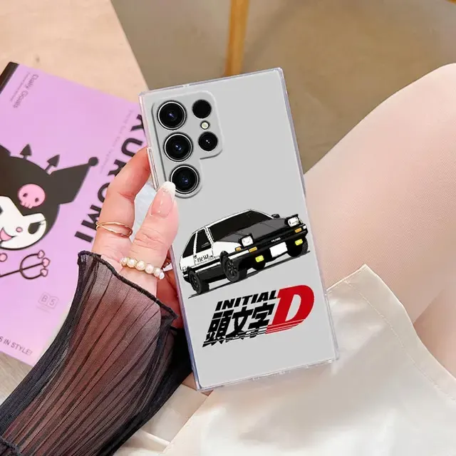Transparent Anime Design Phone Case 3