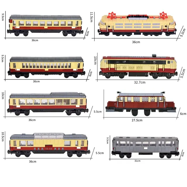 Building Block Tram Set 1