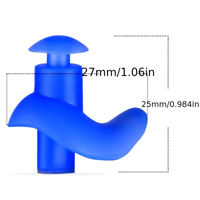 Waterproof Swimming Earplugs, 1 Pair 3