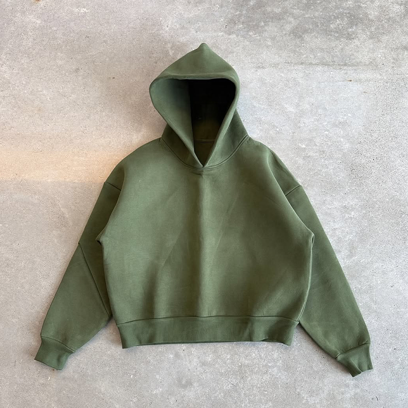 Oversized Heavyweight Cotton Hoodie 3