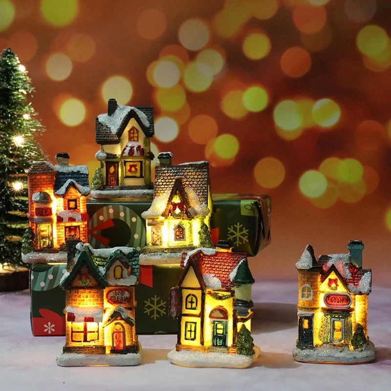 Battery-Powered Christmas House Light Ornaments 2