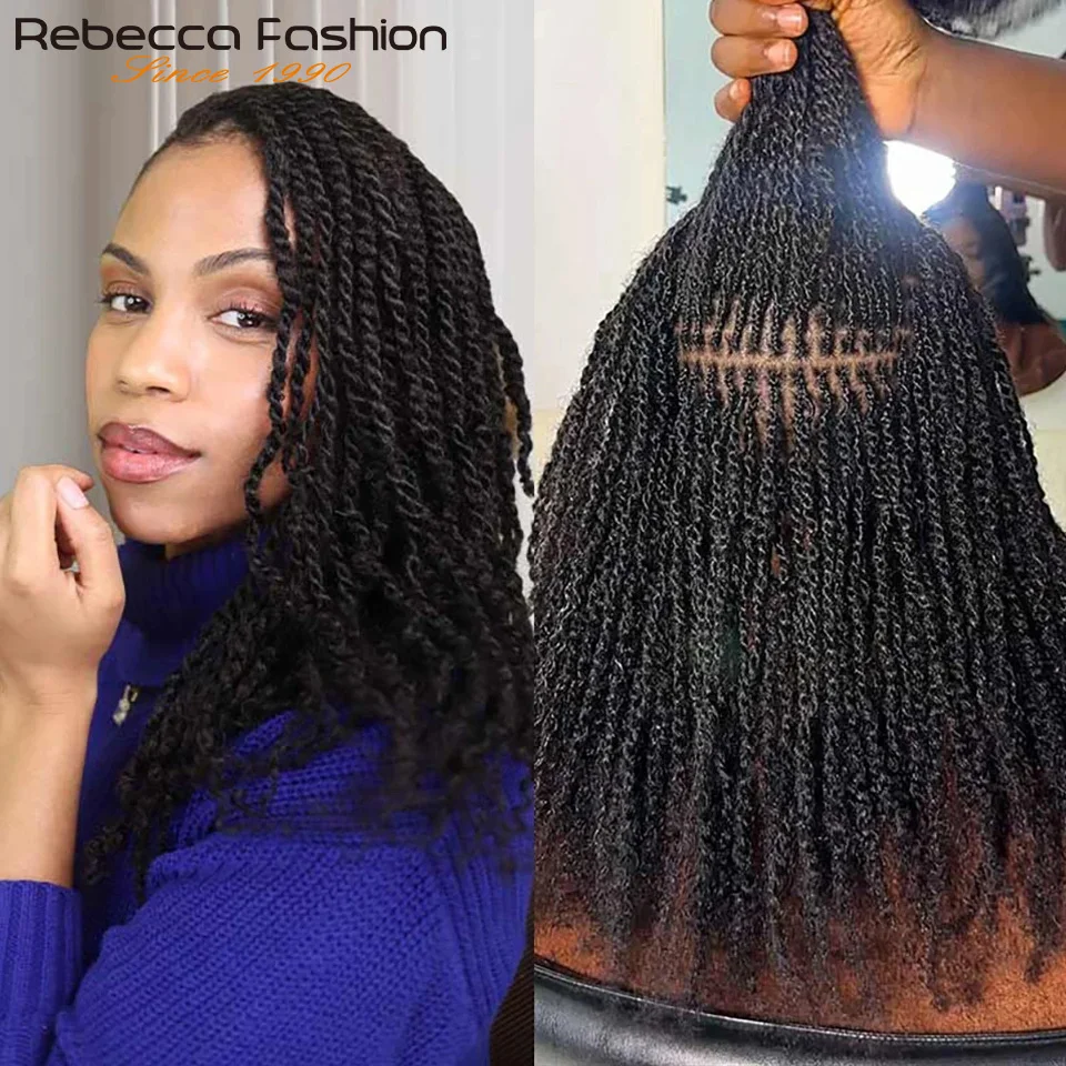 Afro Kinky Curly Bulk Echthaar zum Flechten QVR 3