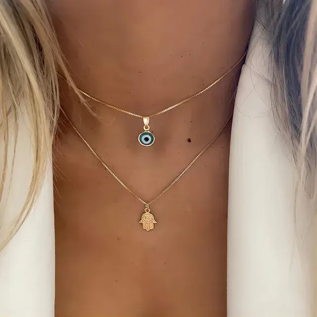 Evil Eye Pendant Necklace 1
