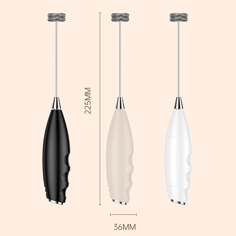 Milk Frother Handheld Battery Operated Coffee for Foaming 2