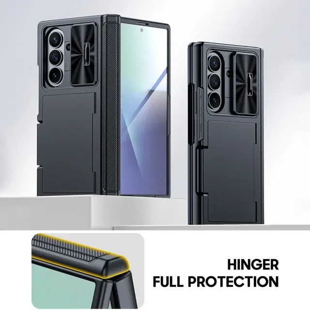 Shockproof Case with RFID Card Holder, Black 4