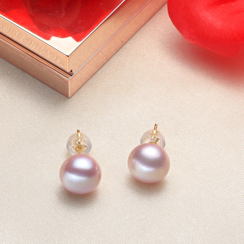 925 Silver Freshwater Pearl Stud Earrings 3