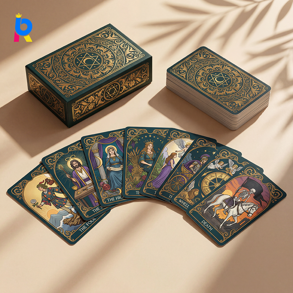 Leinen-Tarot-Karten