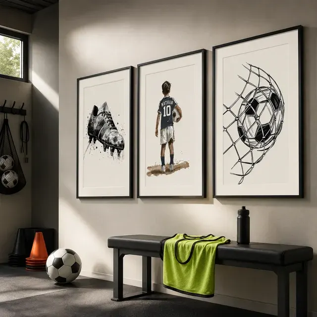 Personalized Soccer Poster 4