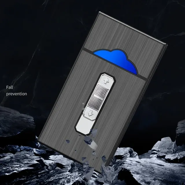 Cigarette Case with USB Lighter 3