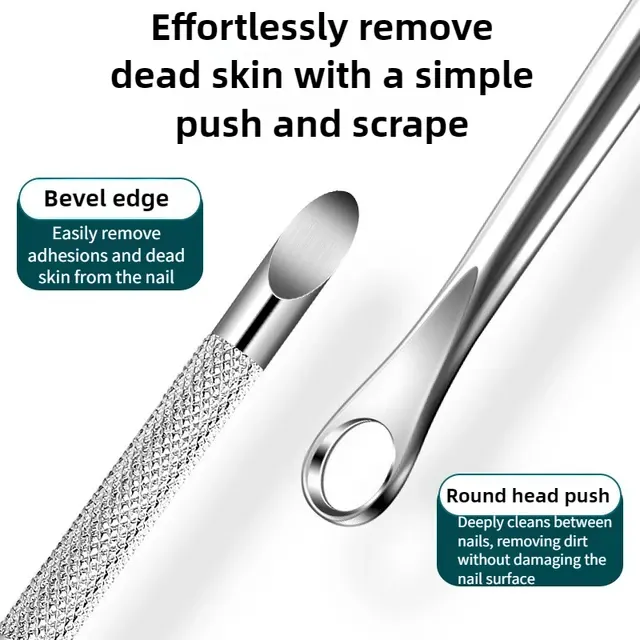 Stainless Steel Double-Head Nail Tool, 2 Pieces 2