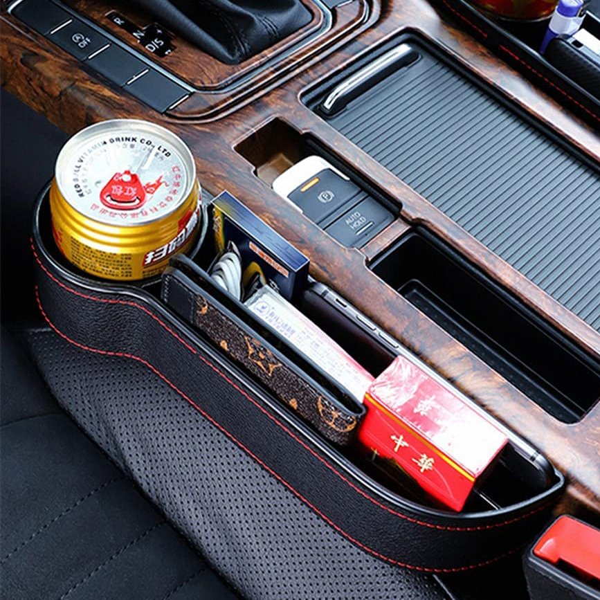 PU Leather Car Seat Gap Organizer 4