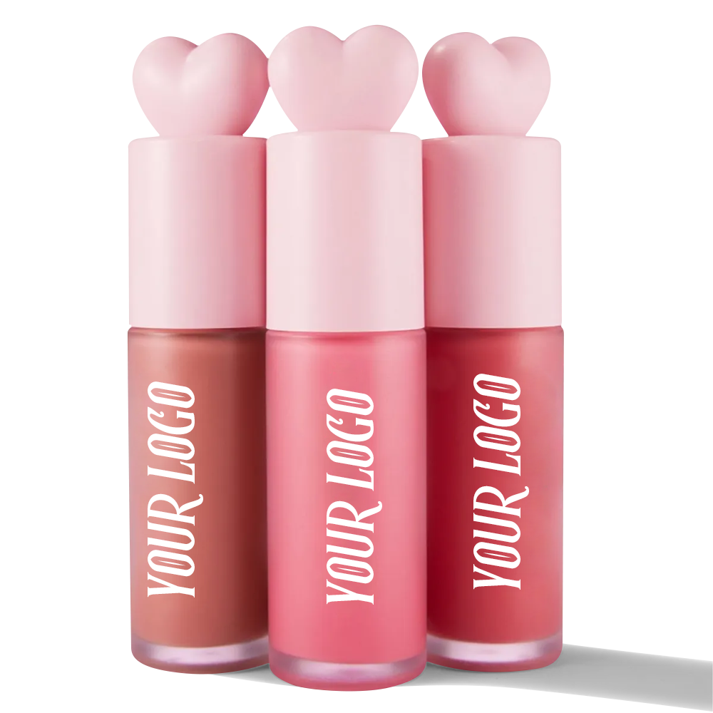 Veganes Mineral-Flüssigrouge mit Lippentönung