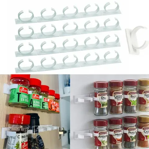 1 4 Pcs Wand Montieren Hause Küche Lagerung