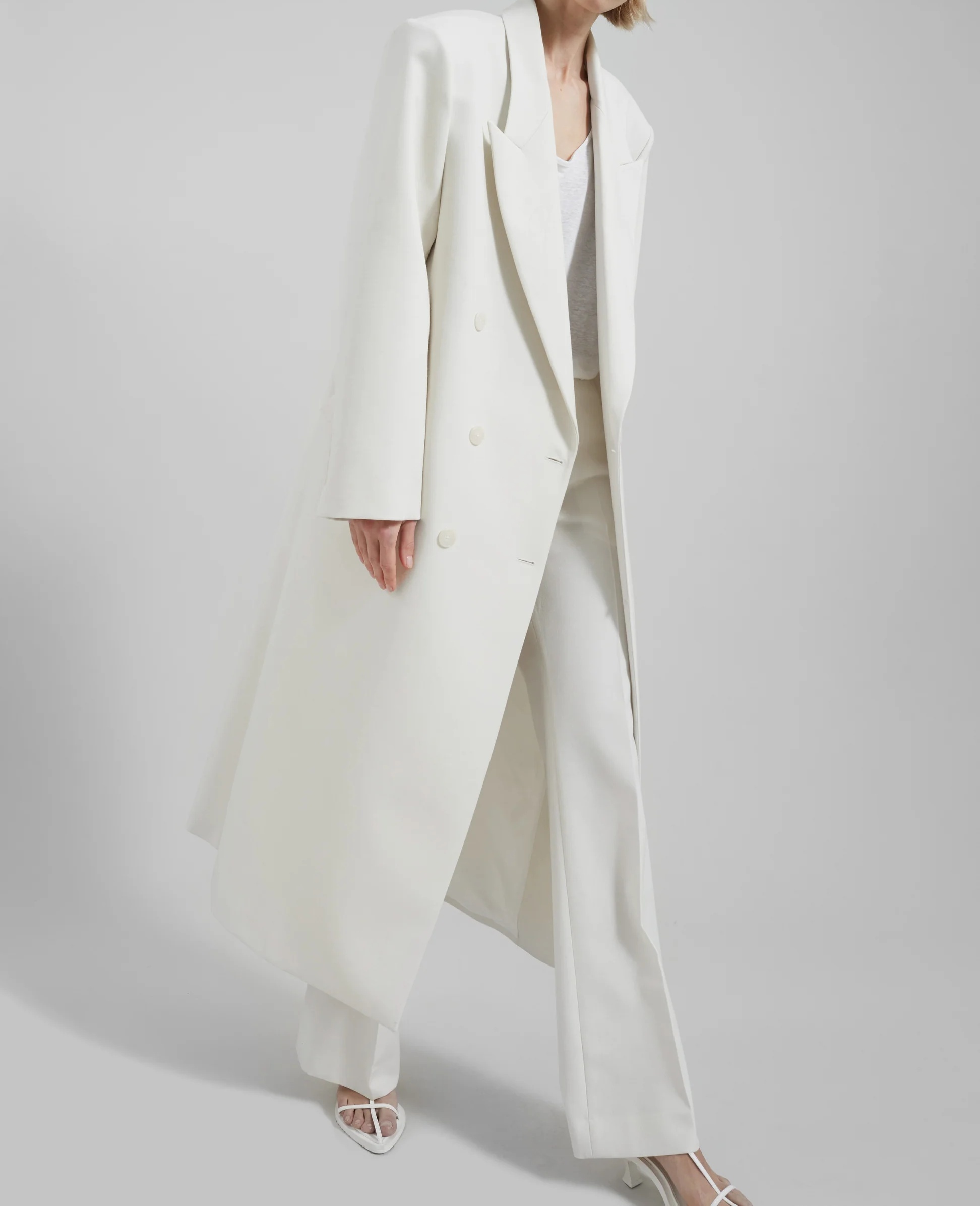 Heavyweight Wool Women's Winter Coat 2