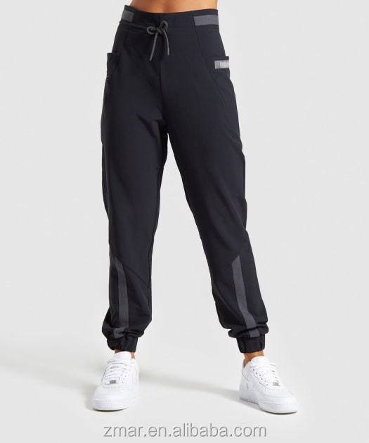 Women Causal Cargo Pants High-Waist