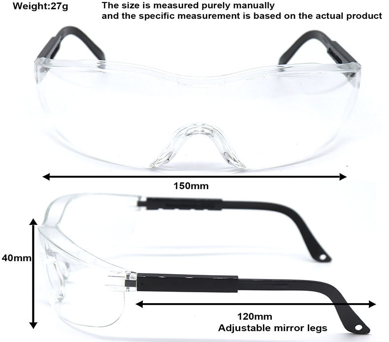UV400 Überbrille Z87 Schutzbrille für Industrie 2