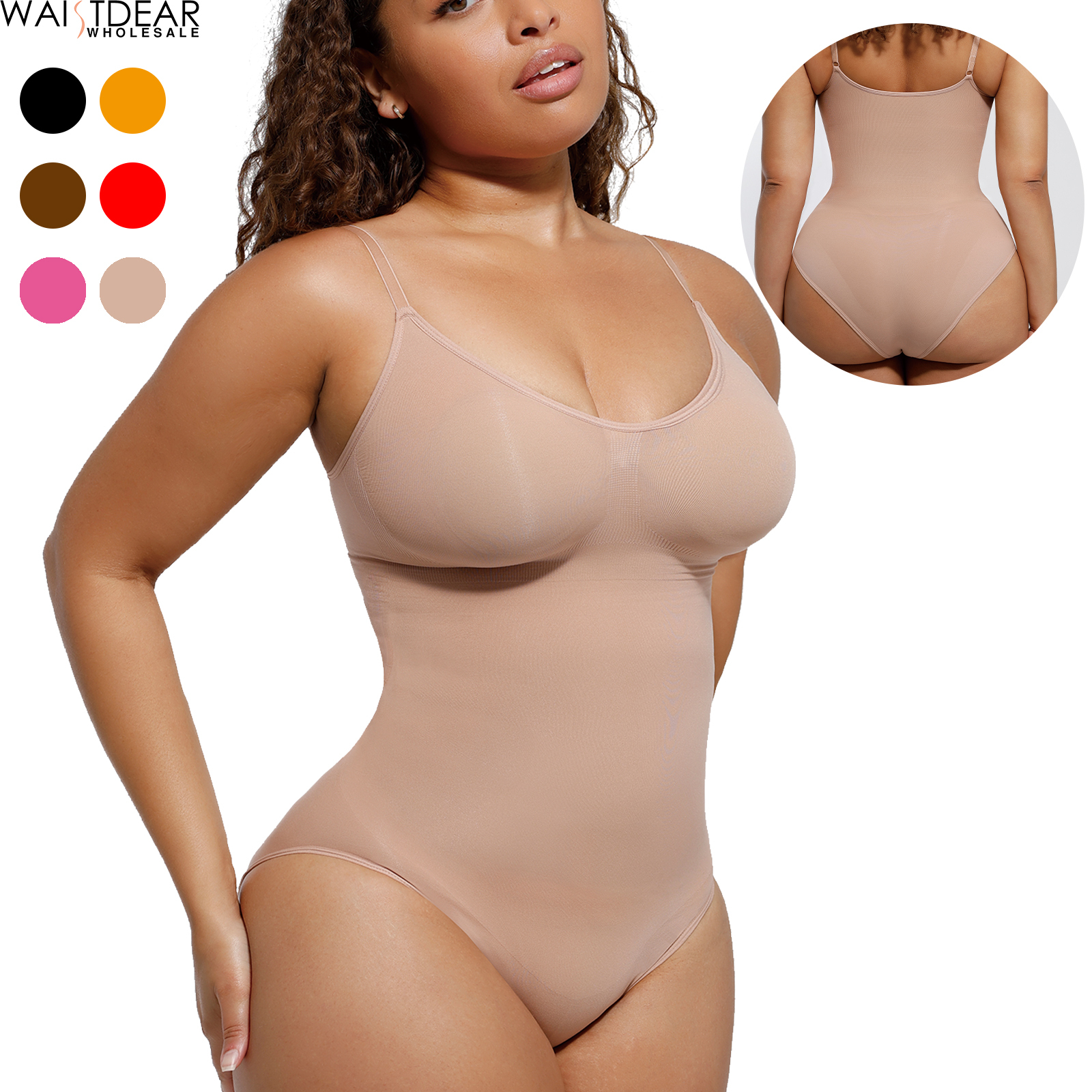 Tummy Control Shapewear Booty Bodysuit Body Shaper One