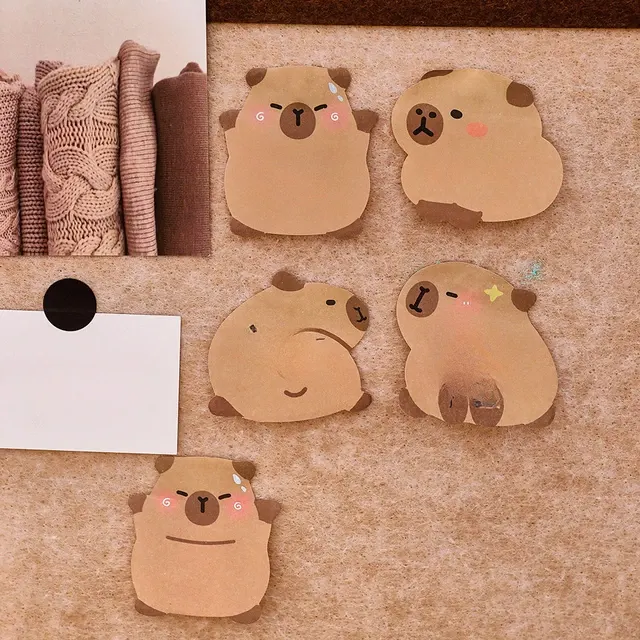 Capybara Sticky Notes 4