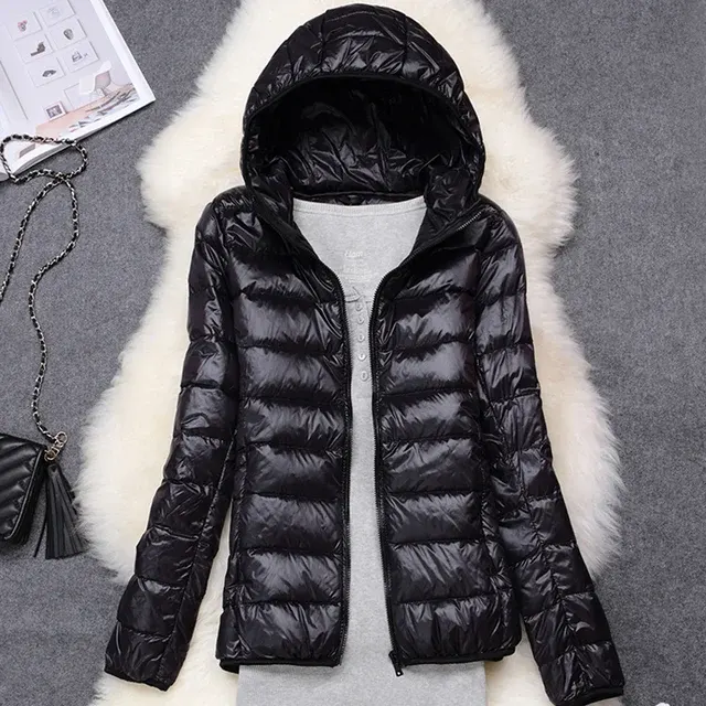 Lightweight Women's Puffer Jacket Plus Size 3