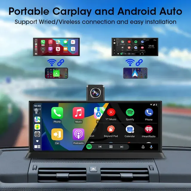 Car Dash Cam With Monitor 2