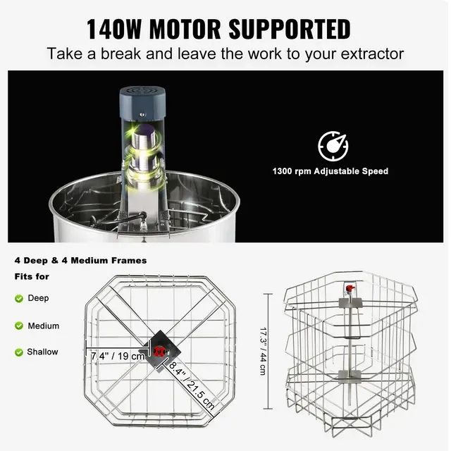 Electric Honey Extractor 3