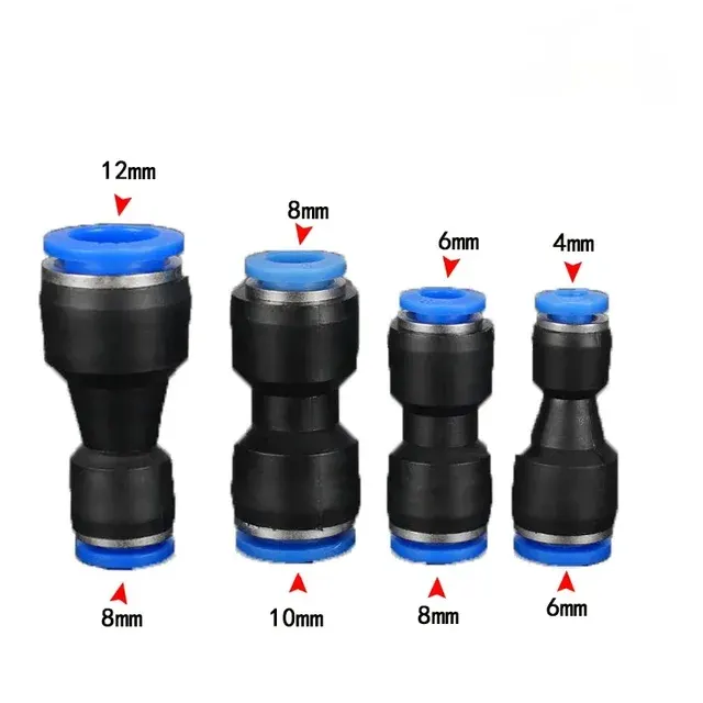 Plastic Push-In Connector for Pneumatic Hoses 2