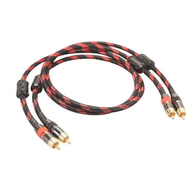 Hi-Fi RCA Audio Cable, 4N OFC, Pair 3