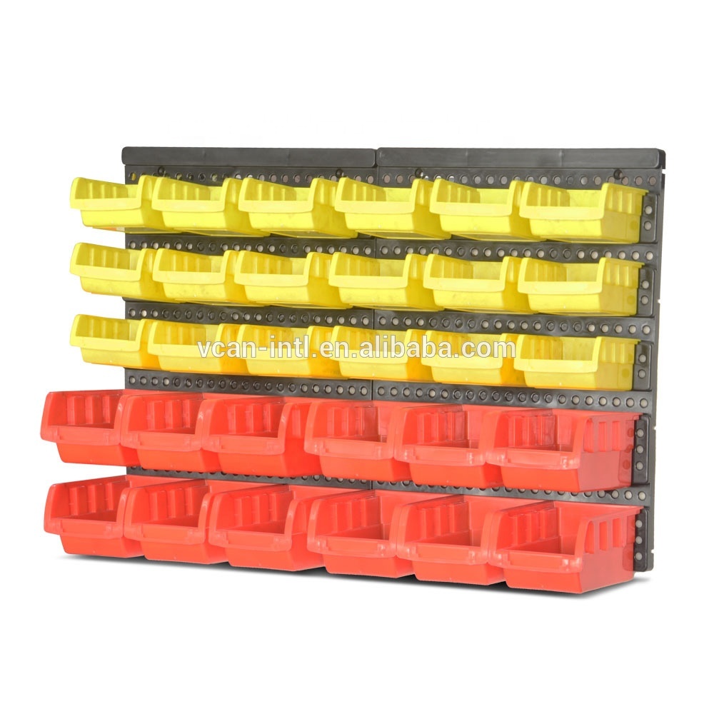 Plastic Stackable Tool Supply Small Storage Container Box