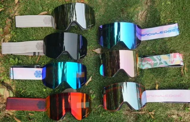 Frameless Adult Ski Goggles with TPU Frame 4
