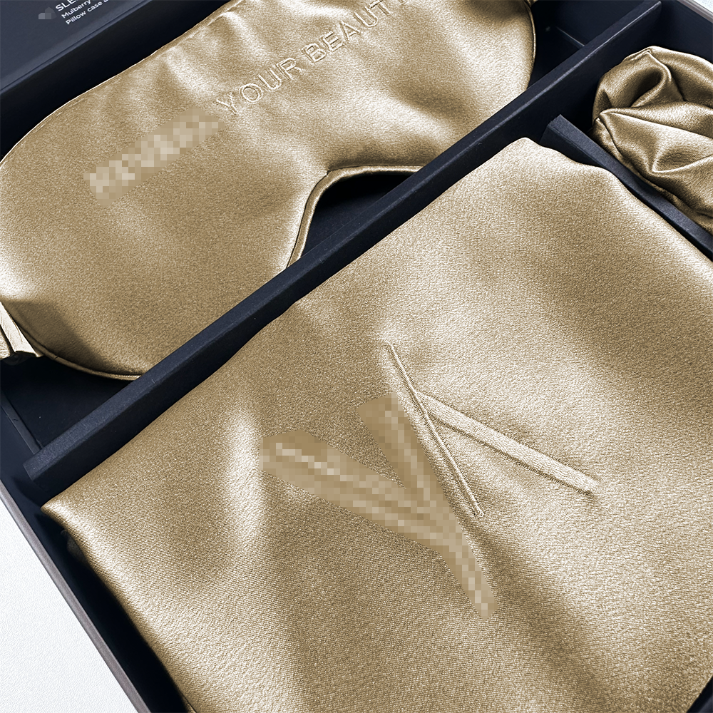 Mulberry Silk Pillowcase and Sleep Mask 3