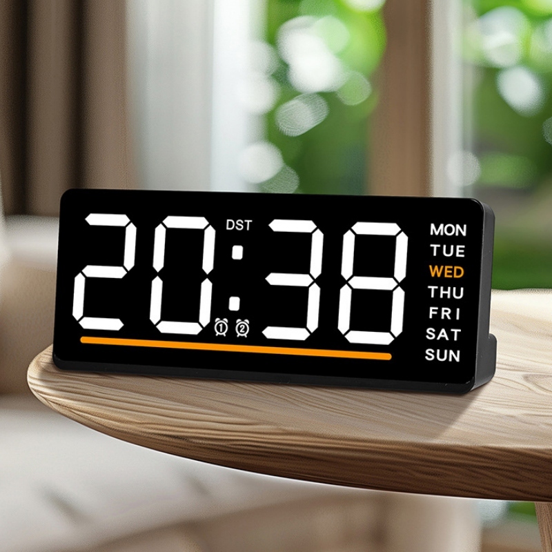 Classroom Decor Back Light Time Bedside Day Calendar