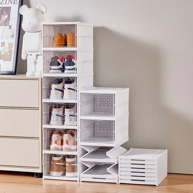 Foldable Shoe Storage Box 2