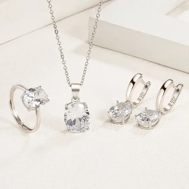 Silver Jewelry Set 4