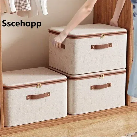 Cotton-Linen Storage Box