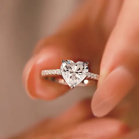 Moissanite Ring