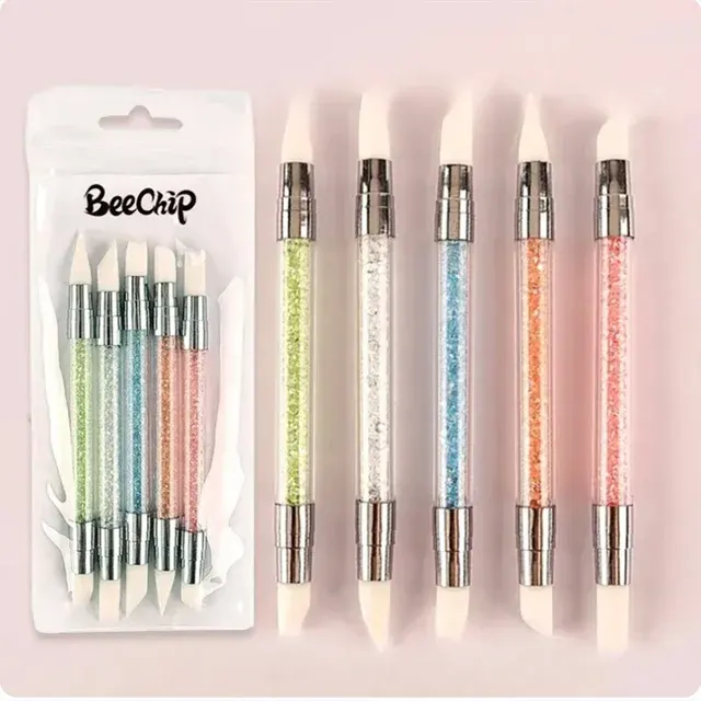 Doppelkopf-Silikonstift für Nail Art 2