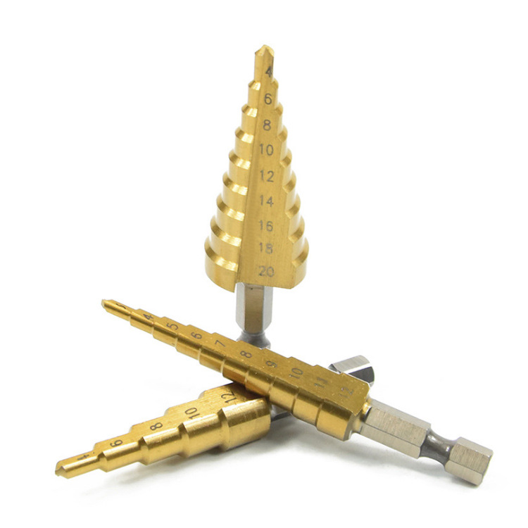 Step Drill Pagoda High Speed Steel Bit