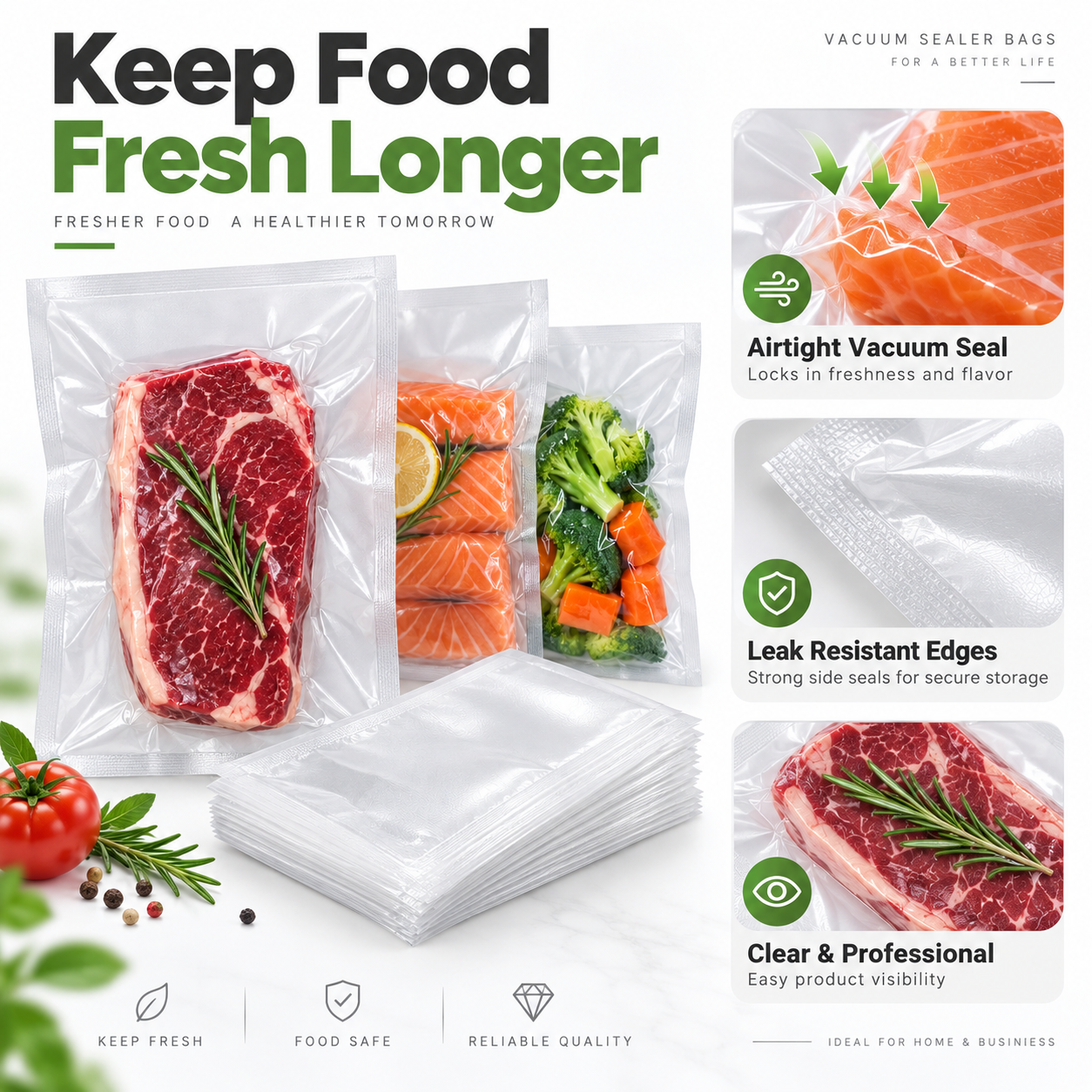 Compression Vacuum Storage Bags for Clothes 2